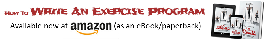 How to Write an Exercise Program Book on Amazon